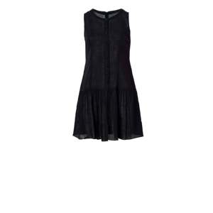 Vestido Mini Negro de Algodón con Corte en A y Cintura Baja para Mujer, Talla XS, Transpirable y Elegante con Cuello Cuadrado, Ideal para Fiestas, Uso Diario o Discoteca - Product Image 6