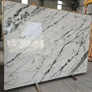 Losas pulidas de mármol blanco Dover, superficie flameada impermeable para Villa, encimeras interiores, paredes, escaleras, hospitales, 1 año - Product Image 3