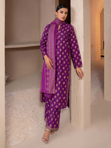 Prêt-à-porter d'hiver décontracté Salwar Kameez Styles pakistanais et indiens Georgette Linen Formal Trends Seasonal Wardrobes - Product Image 6