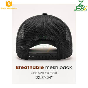 หมวกแก๊ปทรงทรัคเกอร์แบบยูนิเซ็กซ์ ปรับแต่งได้ 5 แผง ผ้ากำมะหยี่ด้านหลัง ปรับขนาดได้ด้วยตัวล็อคแบบ Snapback สไตล์คลาสสิควินเทจ - Product Image 3