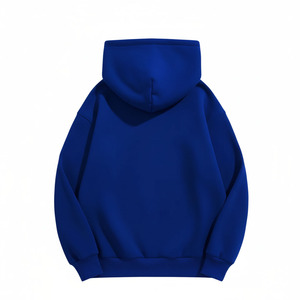 Sudadera con capucha deportiva informal de fibra de algodón/bambú para mujer, estampado personalizado en la parte delantera, 360g, algodón tejido forrado, respetuoso con el medio ambiente, transpirable, otoño - Product Image 4