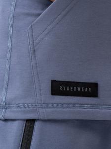 Sudadera con Capucha Gris Claro, Logotipo Personalizado, 100% Algodón Grueso, Estilo Retro, Deslavado al Sol, con Cremallera, Estilo Vintage, Lavado Ácido, Corte Holgado - Product Image 5