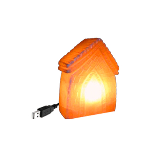 2025 Customized Himalayan Pink Salt <b>Lamp</b> Mini USB Fish Shape High Quality Home Decor with Polished Technique OEM <b>Lamps</b> - Product Image 1