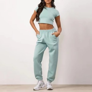 ชุดวอร์มทรงหลวมสำหรับผู้หญิงชุดวอร์มสำหรับใส่ไปยิมฟิตเนส - Product Image 5