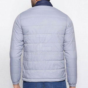 แจ็คเก็ตขนเป็ดผ้าไนลอน/โพลีเอสเตอร์สำหรับผู้ชายเสื้อแจ็คเก็ตแขนยาวระบายอากาศได้ดีโลโก้ด้านหน้าเป็นมิตรกับสิ่งแวดล้อม - Product Image 2