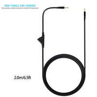 Kabel ekstensi game jack 3.5mm, kabel Audio kontrol Volume untuk Logitech Astro A10 A40 headphone Gaming