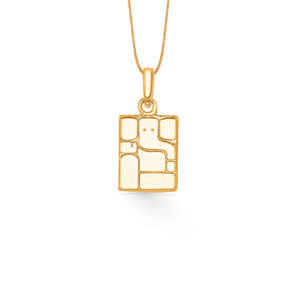 Colgante de Oro Ganesha para Mujer - Amuleto Religioso Fino - Product Image 2