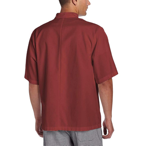 เสื้อโค้ทเชฟคอตตอนคุณภาพสูงสำหรับผู้เชี่ยวชาญด้านการทำอาหารการตัดเย็บสิ่งทอและงานฝีมือจากผ้า - Product Image 2