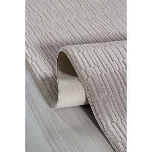 Tapis d'intérieur Netline 100% acrylique SE002, gris moderne Serenat, pour la maison, sans peluches, facile à nettoyer, durable, pour la chambre à coucher, le bureau, les enfants - Product Image 1