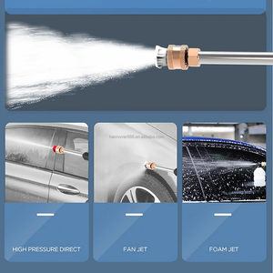 Idropulitrice Elettrica Senza Fili <span class=keywords><strong>24V</strong></span> ad Alta Pressione con Batteria al Litio, Funzione di Pulizia Wireless, Kit di Attrezzi in Acciaio Incluso - Product Image 5