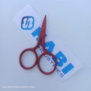 Custom Color 2.5inch Embroidery & Manicure Scissors Professional <b>Small</b> Stainless Steel Blades Right-Handed Custom Design - Product Image 1