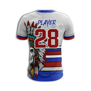 เสื้อเจอร์ซีย์เล่นเบสบอลปรับแต่งได้ตามต้องการโลโก้ทีมระดับพรีเมียม - Product Image 6