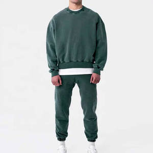 ชุดกีฬาแบบสวมหัวล้างกรดสไตล์วินเทจชุดวอร์มสำหรับผู้ชายและผู้หญิงชุดกีฬาฤดูหนาวไซส์ใหญ่พิเศษระบายอากาศได้ดีสำหรับผู้ใหญ่ - Product Image 4