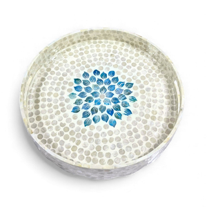 ถาดเปลือกหอยมุกแท้ ราคาส่งถูก งานแฮนด์เมด สวยงาม หรูหรา ถาดเสิร์ฟจากธรรมชาติ ผลิตโดยตรงจากเวียดนาม - Product Image 3