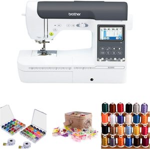 Máquina de Coser y Bordar Computarizada SE2000 de Alta Calidad con Pantalla LCD y Kit de Costura - Product Image 2
