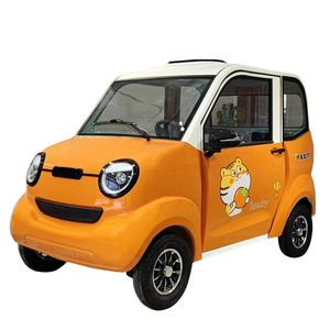 Venta al por mayor <span class=keywords><strong>Mini</strong></span> EV Coche Eléctrico con 4 Asientos 3000W Potencia Del <span class=keywords><strong>Motor</strong></span> Auto Caja de Cambios Dirección Izquierda-Vehículo de Nueva Energía con 80-120km de Alcance - Product Image 3