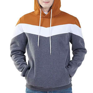 Cotton And Polyester Pullover Sweatshirt High Quality French Terry 380 Gsm Heavyweight <b>Brushed</b> Hoodie For Men - Product Image 2