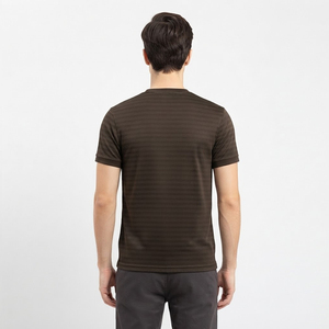 Camiseta para Hombre, Impresión Personalizada, Etiqueta Personalizada, Spandex, Talla Grande, Formal, Manga Corta, Transpirable, Ropa Ecológica de Moda - Product Image 2