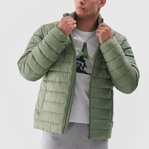 Chaqueta acolchada de invierno cálida para hombre, abrigo aislante acolchado con capucha impermeable, senderismo al aire libre, esquí, nieve, clima frío, prendas de vestir exteriores - Product Image 3