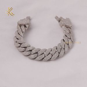 Chaîne cubaine en or massif 14 carats, bijoux simples, élégants et tendance pour hommes et femmes, cadeau - Product Image 1