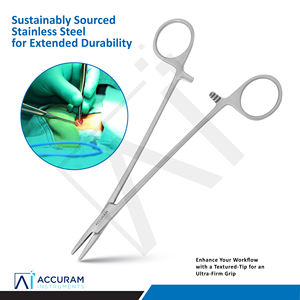 Porte-aiguille Mayo Hegar 18,5 cm en acier inoxydable, autoclavable, instrument chirurgical CE - Product Image 3