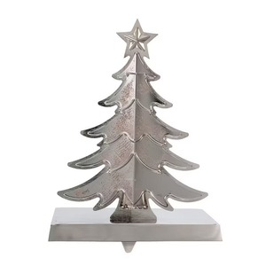Heavy Duty Gold and Iron Metal Christmas Stocking Hanger Tree Stand para chimenea Holiday Display Rack decorativo - Product Image 6
