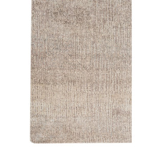 Alfombra Entropy Ivory de Lana y Seda Anudada a Mano, Color Sólido AKWS-13046 para Uso Doméstico - Product Image 4
