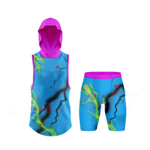 Drapeau d'entraînement de joueur de football 7 sur 7 ensemble de compression sublimé maillots 7v7 uniforme de football uniforme respirant personnalisé - Product Image 3