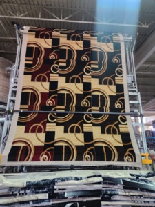 Alfombra de polipropileno moderna Adiva Diseño floral Tapis de Salon Alfombra Tappeto Hecho a mano en Gaziantep Turquía por fabricante - Product Image 2