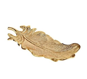 Metalique Mat Stainless Steel Tray With Handles Rectangle Lighting Black <b>Twig</b> Handle Different Metal Handicraft <b>Decorative</b> Tray - Product Image 6