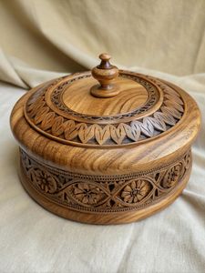Porte-tortillas en bois de luxe, finition super lisse, artisanat de haute qualité, directement de l'usine, prix bas - Product Image 2