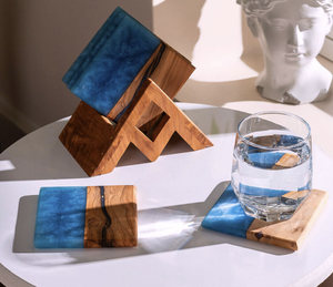 แผ่นรองจานไม้รองแก้วไม้รองจานอาหารเช้าแบบปรับแต่งได้เป็นมิตรกับสิ่งแวดล้อม - Product Image 4