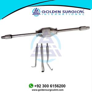 เครื่องมือถอดครอบฟันสแตนเลส ควบคุมอัตโนมัติหรือแบบแมนนวล พร้อมหัว 3 แบบ กดปุ่ม - Product Image 5