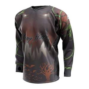 High Quality Comfortable Men Full Sleeve Sublimation <b>Paintball</b> Jersey - Product Image 1