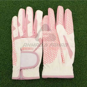 Guantes de golf de cuero PU de alta calidad, tamaños regulares y grandes, diseño de moda para mano izquierda para deportes en stock - Product Image 5