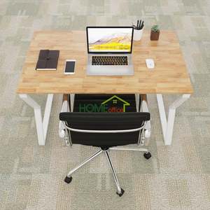 MConcept Minimalist Easy-Assembly 120x70 <b>Foldable</b> <b>Office</b> <b>Desk</b> for Bedroom & <b>Office</b> Use Melamine Wood Style - Product Image 2