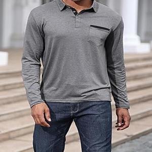 Polo de golf de performance vert uni anti-rides vente en gros polo de golf multicolore personnalisé avec humidité fabriqué par les sports habillés - Product Image 3