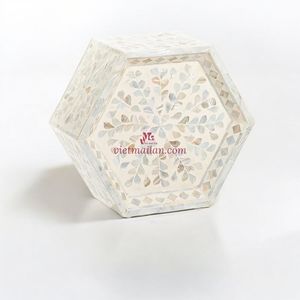 Support à gâteau en nacre naturelle pour la présentation de desserts et la décoration de table en provenance du Vietnam - Product Image 2