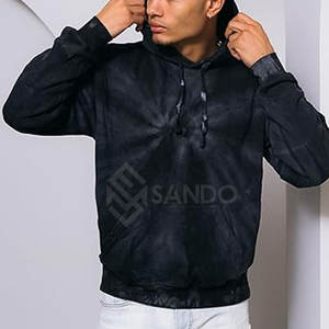 <b>Oversized</b> Lightweight Men Tie Dye <b>Hoodies</b> Comfortable Casual Wear <b>Long</b> Sleeve Men Tie Dye <b>Hoodies</b> - Product Image 1