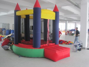 Château gonflable en nylon pour enfants pour parc d'aventure et garderie Activité de plein air pleine de plaisir - Product Image 3