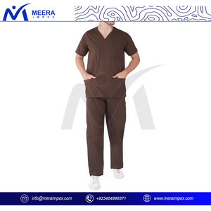 Uniformes médicos profesionales para hombres con diseño elegante, material duradero y configuración de múltiples bolsillos para un fácil acceso y uso diario - Product Image 2