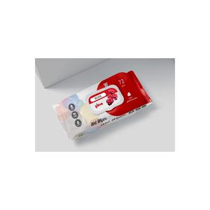 Lingettes humides non tissées pour adultes parfumées à la rose et au pin, 72 lingettes par paquet, 24 paquets (1 728 lingettes au total) - Product Image 3