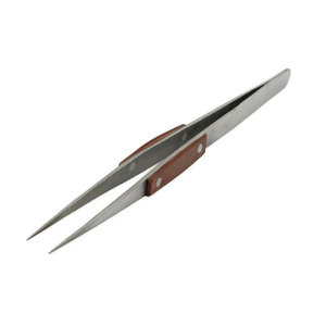 แหนบต่อขนตาทำจากสเตนเลสแหนบต่อขนตาแบบสั่งทำโลโก้ได้ตามต้องการ - Product Image 2