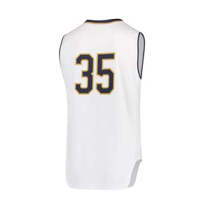 Buen Material al por mayor personalizado baloncesto Jersey ropa deportiva baloncesto uniformes poliéster sin mangas Jersey transpirable secado rápido - Product Image 5