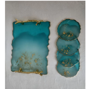 ถาดเสิร์ฟอาหารทำจากเรซินถาดเสิร์ฟคุกกี้ตกแต่งอาหารเครื่องสำอาง - Product Image 2