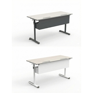 Escritorio Doble para Estudiantes con Patas en T, Moderno, con Superficie de Melamina y Estructura Metálica, para Exportación Escolar, Superventas - Product Image 6