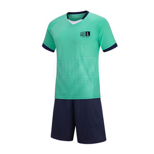 Nouveauté 2025 - Tenue de football à manches courtes respirante personnalisée pour adultes - Couleurs et logo personnalisés - Meilleur prix - Product Image 2