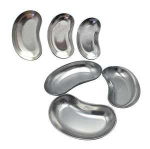 Customize Multi-Purpose <b>Stainless</b> <b>Steel</b> Kidney-Shaped Tray Surgical Instruments <b>Bowl</b> Kidney Tray Basin Tray for Medical Surgical - Product Image 6