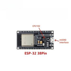 30pin 38pin ESP32 mô-đun không dây ESP-WROOM-32 ban phát triển Wifi + BT Dual Core CP2102 ch9102x điều khiển Micro TYPE-C giao diện - Product Image 6