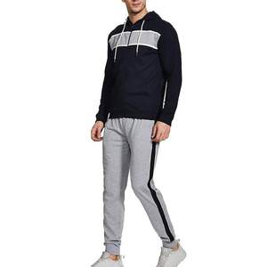 Venta caliente de alta calidad al por mayor de los hombres chándal personalizado transpirable traje de los hombres Slim Fit 2026 por deportes especiosos - Product Image 2